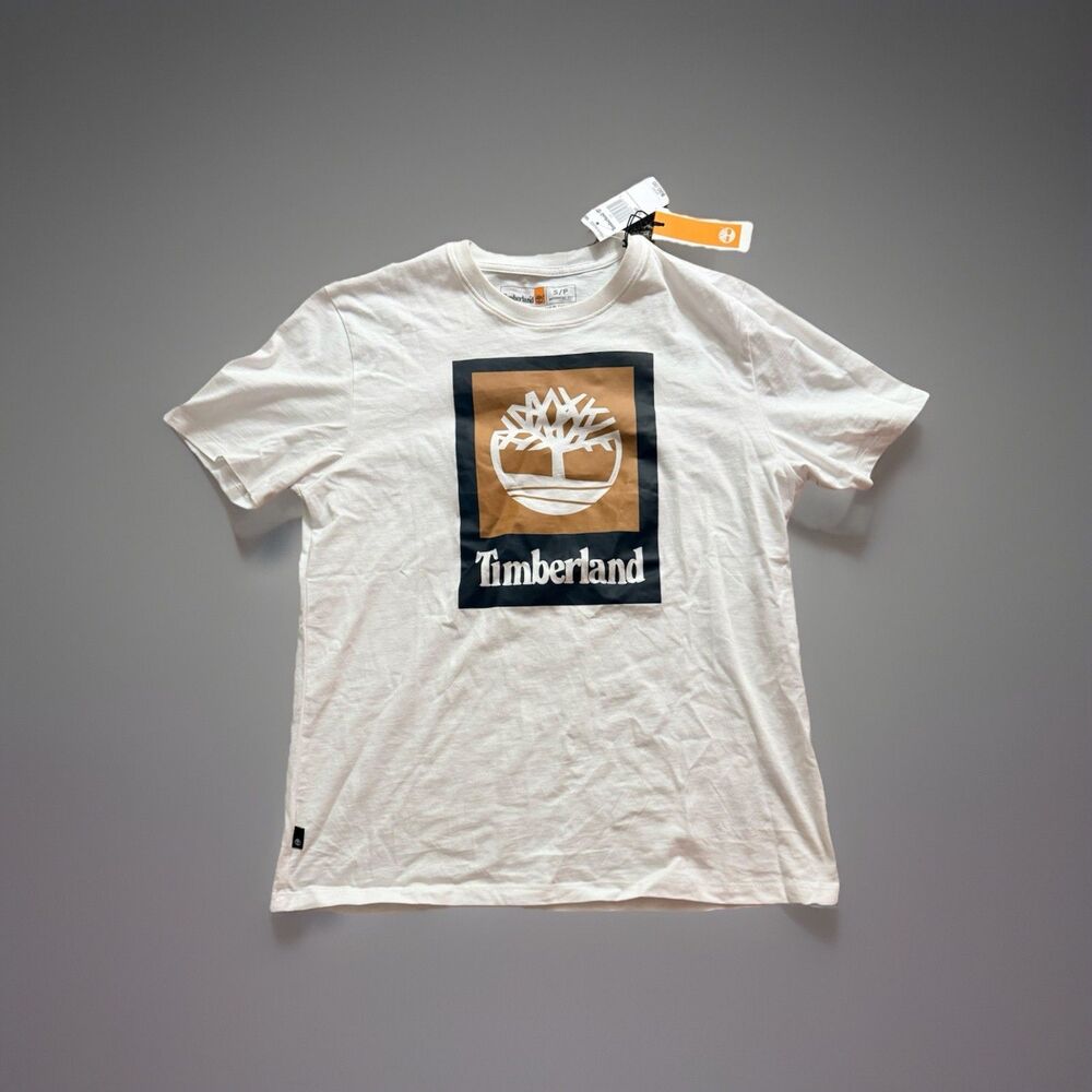 Timberland Logo Women’s Tshirt Size Small NWT Short Sleeve